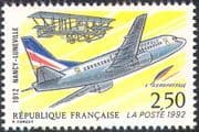 France 1992 Planes/ Transport/ Air Mail/ Aircraft/ Flight/ Aviation 1v (n33206)