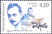 France 1993 Django Reinhardt/ Guitarist/ Music/ Guitar/ People/ Musician 1v (n46388)