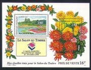 France 1994 Flowers / Plants / Nature / StampEx / Dahlias m / s (n32777)