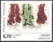 France 1995 Kirkeby/ Abstract/ Contemporary Art/ Paintings/ Artists 1v (n41971)