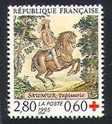 France 1995 Red Cross / Horse / Health / Medical 1v (n24787)