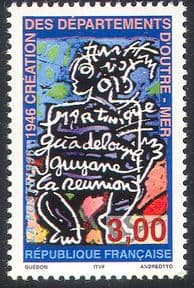 France 1996 Overseas Departments/ Politics/ People/ Animation 1v (n41261)