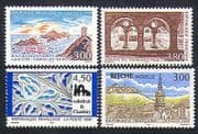 France 1996 Tourism / Buildings / Cathedral / Abbey / Architecture 4v set (n32942)