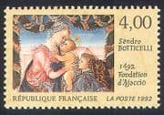 France 1997 Ajaccio / Botticelli / Art / Painting / Museum / Heritage / History 1v (n40789)