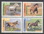 France 1998 Horses / Animals / Sport 4v set (b5925)