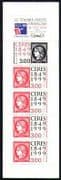 France 1999 Ceres / StampEx / Stamp-on-Stamp 5v bklt n28570