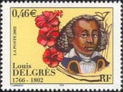 France 2002 Louis Delgres/ Soldier/ Anti-Slavery/ People/ Welfare/ Slaves 1v (n46181)