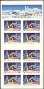 France 2002 New Year/ Seasonal Greetings/ Tree/ House/ Animation 10v s/a bklt (n37367ja)