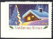 France 2002 New Year/ Seasonal Greetings/ Tree/ House/ Animation 1v s/a (n37367j)