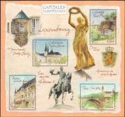 France 2003 European Capitals/ Luxembourg/ Buildings/ Architecture/ Bridge/ Cathedral 4v m/s n39183a