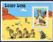 France 2003 Lucky Luke / Dog / Horse / Cartoon / Animation / Stamp Day 1v m / s (n36439)