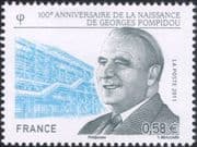 France 2011 Georges Pompidou/ People/ Politicians/ Politics/ Buildings/ Architecture 1v (n45290)
