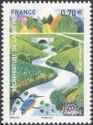 France 2016 Kingfisher/ River Bievre/ Birds/ Nature/ Conservation/ Environment 1v (n45746)