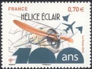 France 2016 Propeller/ Planes/ Bi-plane/ Aircraft/ Aviation/ Transport 1v (n45649)