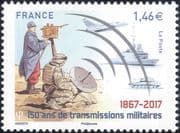 France 2017 Radio/ Telegraph/ Communications/ Military/ Plane/ Ship/ Tank/ Transport 1v (n46220)