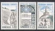 France (UNESCO) 1985 Buildings / Architecture / Heritage / History / Animation 3v n36102