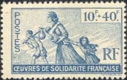 French Colonies 1943 Solidarity Fund/ Refugees/ Welfare/ Children/ Health 1v (n29035)