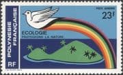 French Polynesia 1978 Dove/ Rainbow/ Environment/ Nature Protection/ Birds 1v (n33511)
