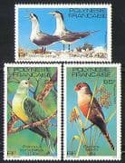 French Polynesia 1981 Birds / Nature / Dove / Terns 3v n31452