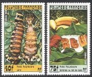 French Polynesia 1988 Traditional Food / Cooking / Dishes / Gastronomy 2v set (n38012)