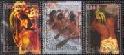French Polynesia 2006 Heiva Festival/ Canoes/ Dance/ Singing/ Music/ Sports/ 3v set (n43475)