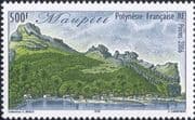 French Polynesia 2006 Maupiti/ Palm Trees/ Mountains/ Houses/ Nature/ Views/ Tourism 1v (b3278a)