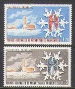 FSAT / TAAF 1984 Glaciology / Drilling 2v set (n23032)