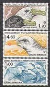 FSAT / TAAF 1986 Petrels / Gulls / Birds 3v set (n23169)
