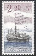 FSAT / TAAF 1993 Ships / Boats / Nautical / Sailing 1v (n23409)