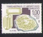 FSAT / TAAF 1995 Minerals / Gems / Mining / Olivine 1v (n27469)