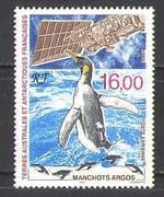 FSAT / TAAF 1998 Penguins / Birds / Satellite / Space / Science / Research 1v n23405
