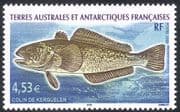 FSAT/TAAF 2006 Marbled Rockcod/ Fish/ Marine/ Nature/ Wildlife 1v (n32296)