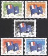 FSAT / TAAF 2008 National Flag / Animation 5v n30236
