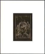 Fujeira GOLD Apollo 13/ Space/ Helicopter/ Aviation/ Transport IMPERF Deluxe m/s (b9548)