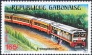 Gabon 1984  Diesel Locomotives/ Trains/ Railways/ Transport/ Tourism  1v  (s703u)