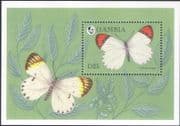 Gambia 1994 Butterfly/ Insects/ Nature/ Butterflies/ Plants/ Wildlife 1v m/s (s3781b)