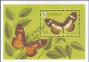 Gambia 1994 Butterfly/ Insects/ Nature/ Butterflies/ Plants/ Wildlife 1v m/s (s3781d)