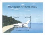 Gambia 2000 Aviation/ Planes/ Aircraft/ Transport/ Seaplane 1v m/s (b4948k)