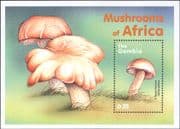 Gambia 2000 Fungi/ Mushrooms/ Plants/ Nature 1v m/s (b7735h)
