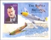 Gambia 2000 Pilots/Planes/ Battle of Britain/ WWII/ Military/ War 1v m/s (b4636n)