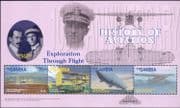 Gambia 2003 Aviation/ Planes/ Aircraft/ Transport/ Wright Brothers/ History 4v m/s (s5441t)