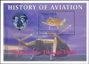 Gambia 2003 Wright Brothers/ Aviation/ Planes/ Aircraft/ Transport/ People/ History 1v m/s (s5441f)
