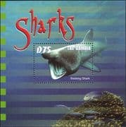 Gambia 2004 Basking Shark/ Marine Animals/ Nature/ Wildlife 1v m/s (n14957a)