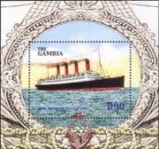 Gambia 2004 Ships/Cruise Liners/ Nautical/ Boats/ Transport 1v m/s (s401a)