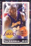 Gambia 2005 Shaquille O'Neal/ Basketball/ Sports/ Games/ People/ Sportsmen 1v (s1968m)