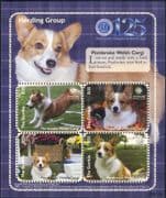 Gambia 2009 Pembroke Welsh Corgi/ Dogs/ Pets/ Nature/ Animals/ AKC 4v m/s (n32440a)