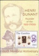 Gambia 2010 Dunant/ Red Cross/ Medical/ Health/ Welfare/ People 1v m/s (n46261a)