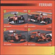 Gambia 2012 Ferrari/ Sports Cars/ Motors/ F1/ Motor Racing/ Transport/ Motoring 4v m/s (s5044q)
