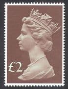GB 1977 2.00 Definitive / Machin (SG1027) 1v (n29741)