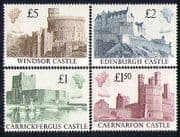 GB 1988 Castles / Buildings / Architecture 4v set (n29736)